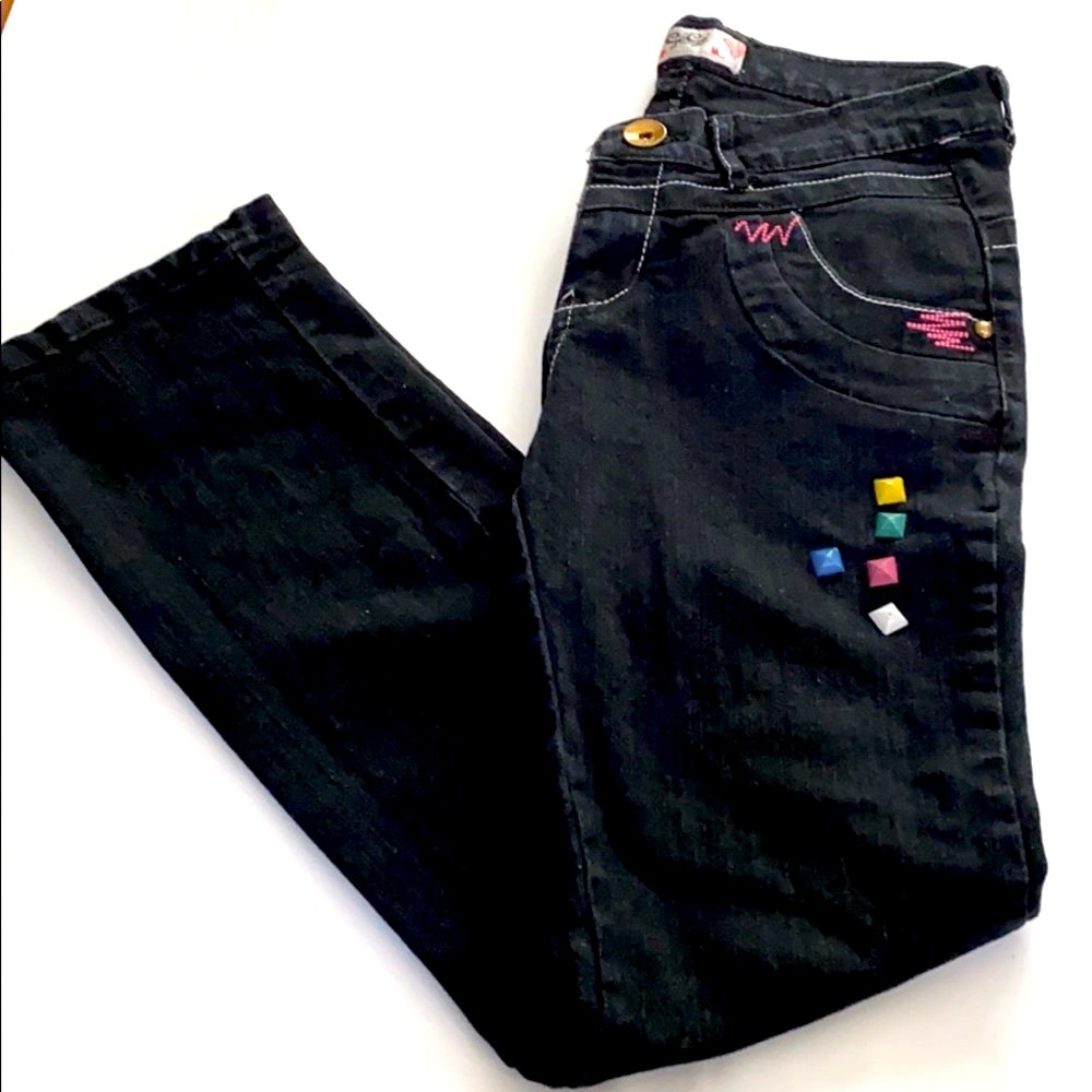 GeGe black jeans - girls  SIZE 14